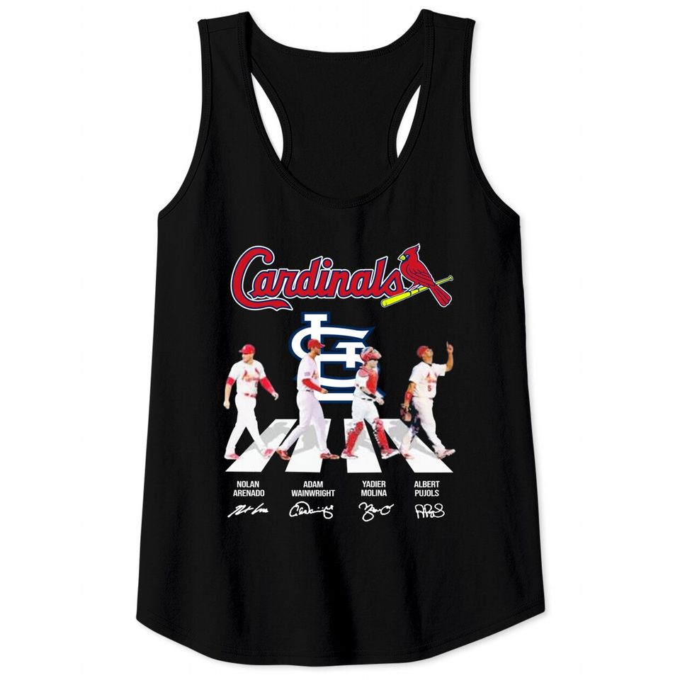 St Louis Cardinal's Baseball Tank Tops