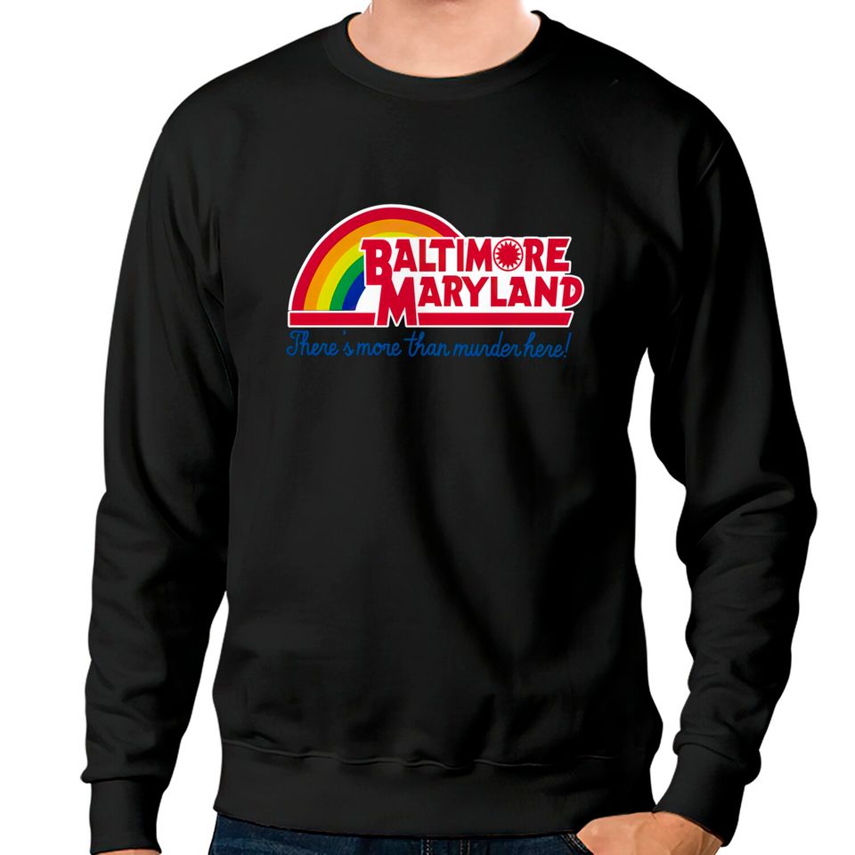 Baltimore Maryland - Reading rainbow - Baltimore Maryland - Sweatshirts