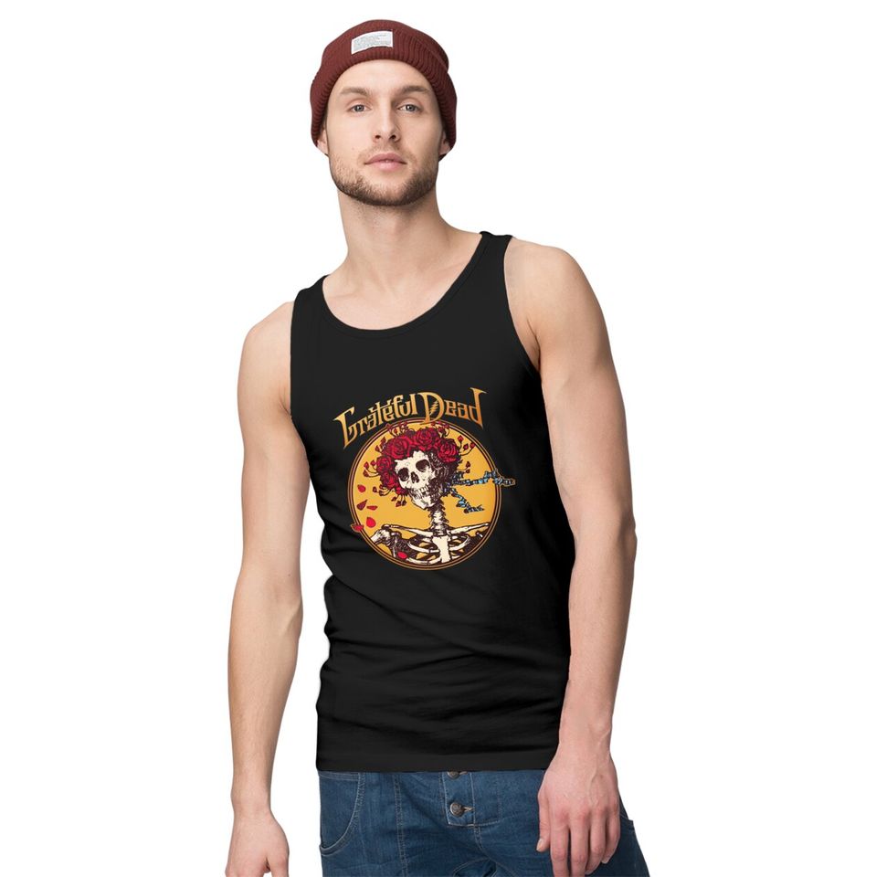 Grateful Dead Grateful Skull Tank Tops