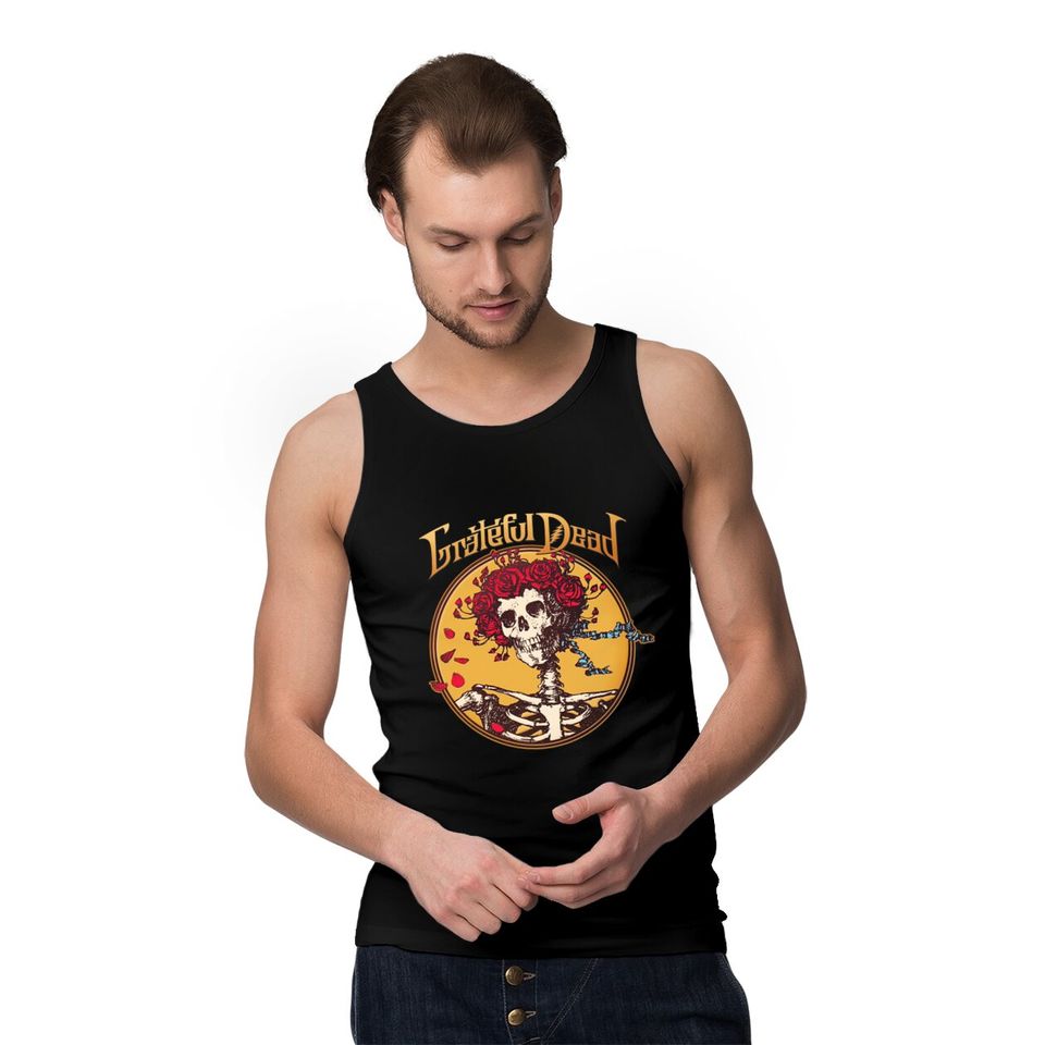 Grateful Dead Grateful Skull Tank Tops