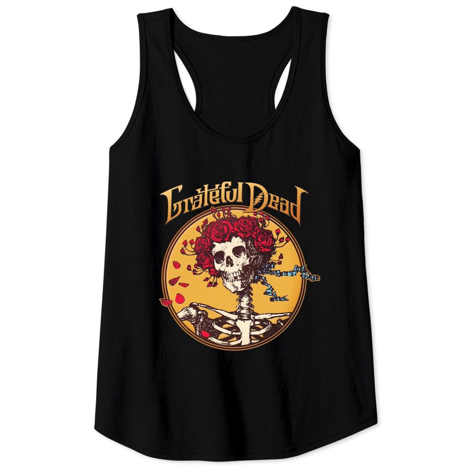 Grateful Dead Grateful Skull Tank Tops
