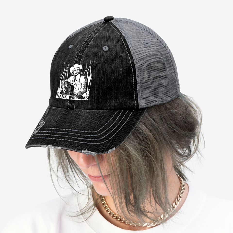 hank williams - Hank Williams - Trucker Hats
