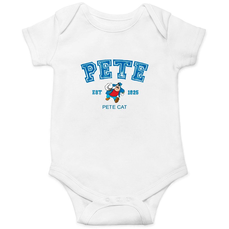 Pete Cat Onesies, Pete Disney Onesies