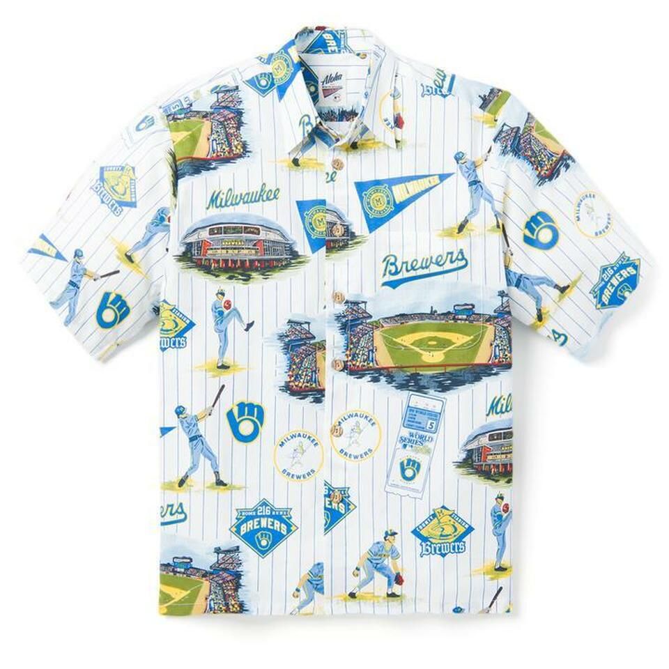 Milwaukee Brewers Reyn Spooner Hawaiian Shirt