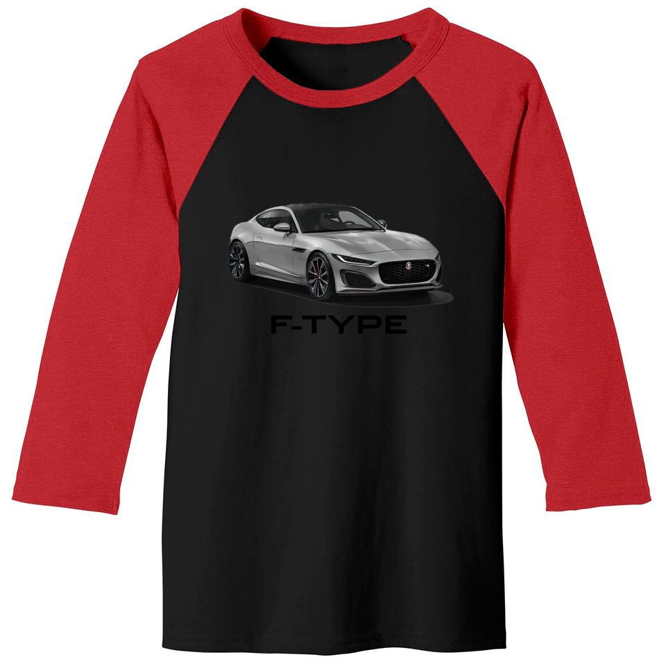 2021 Jaguar F-Type Grey - Jaguar F Type - Baseball Tees