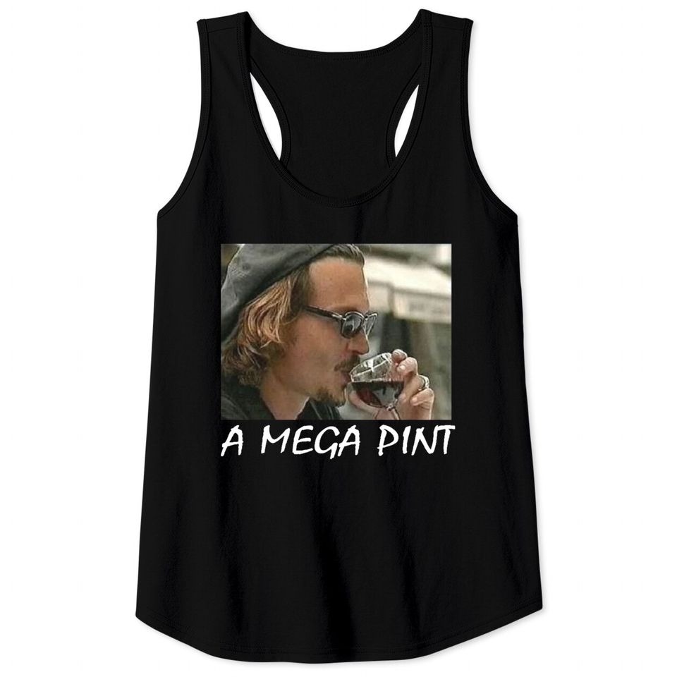 Johnny Depp Tank Tops, A Mega Pint shirt