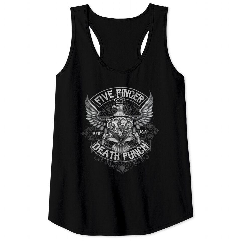 Five Finger Death Punch Got Your Six 1  Tank Tops