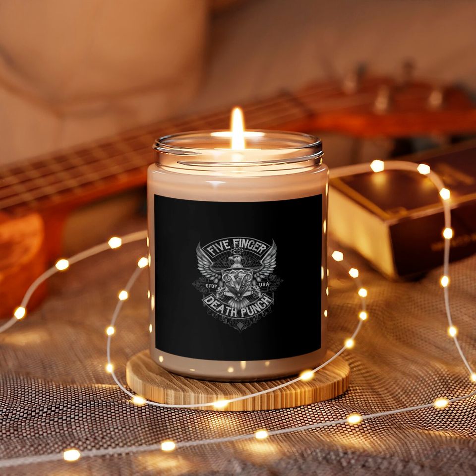 Five Finger Death Punch Got Your Six 1  Scented Candles