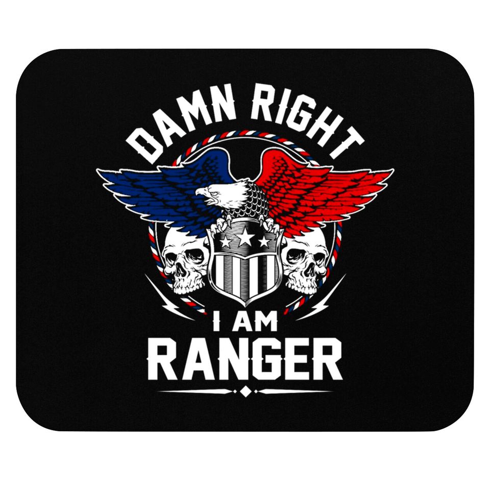Ranger Name Mouse Pad - In Case Of Emergency My Blood Type Is Ranger Gift Item - Ranger - Mouse Pads