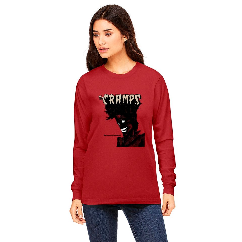 The Cramps Unisex Long Sleeves: Bad Music