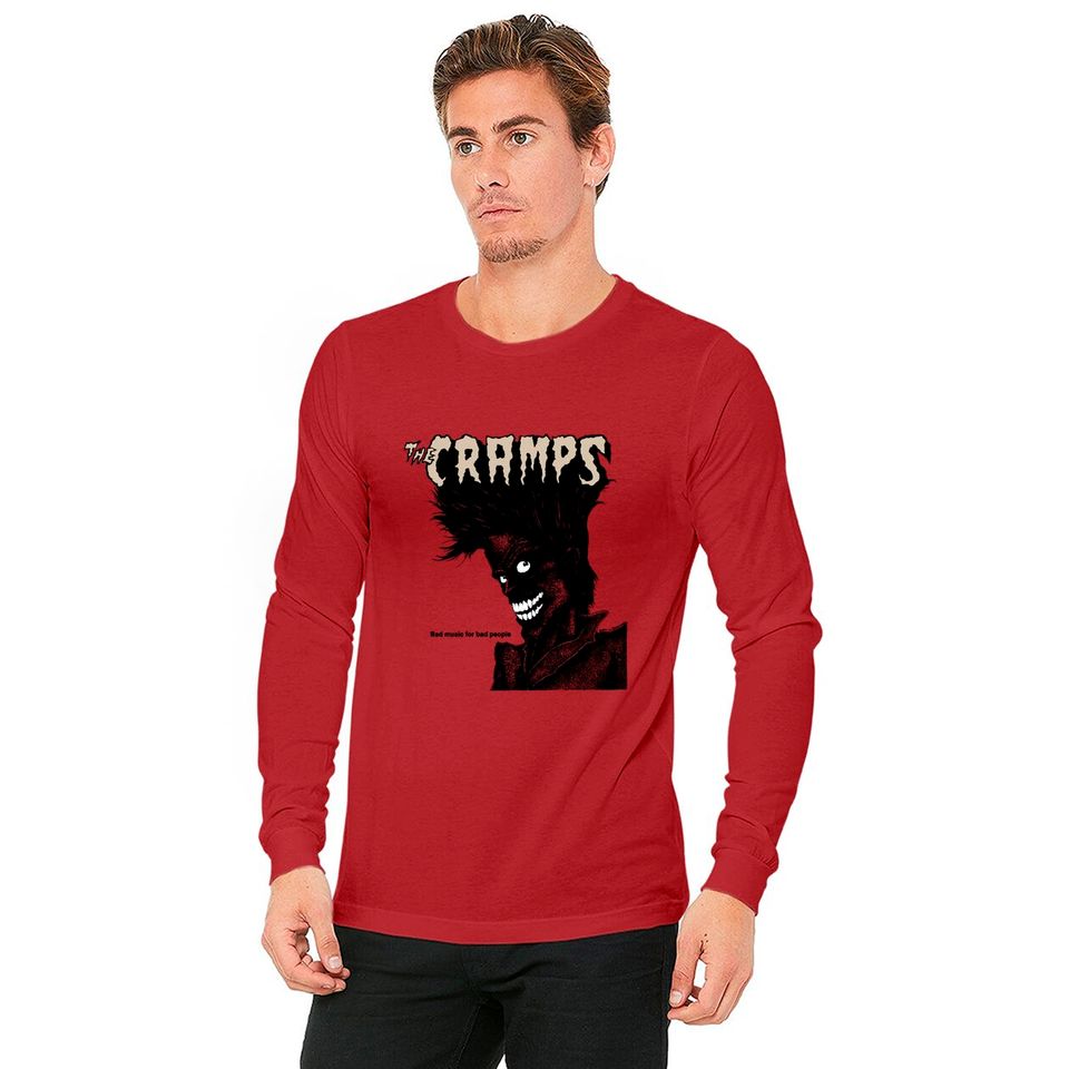 The Cramps Unisex Long Sleeves: Bad Music