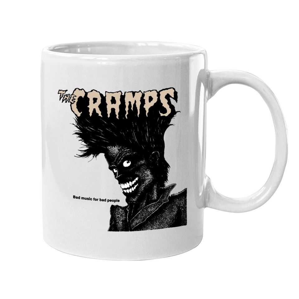 The Cramps Unisex Mugs: Bad Music
