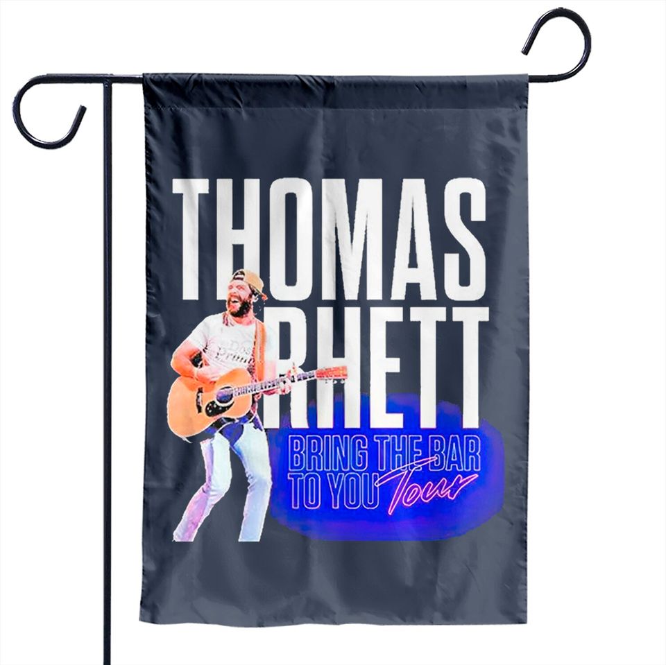 Thomas Rhett Bring The Bar To You Tour Garden Flags,Thomas Rhett 2022 Tour Garden Flag