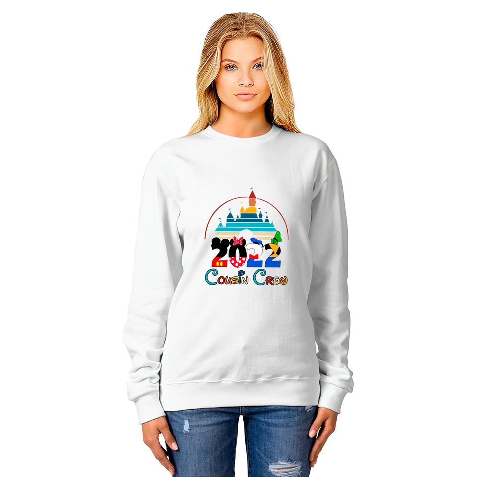 Cousin Crew 2022 Walt Disney Vacation 2022 Matching Sweatshirts