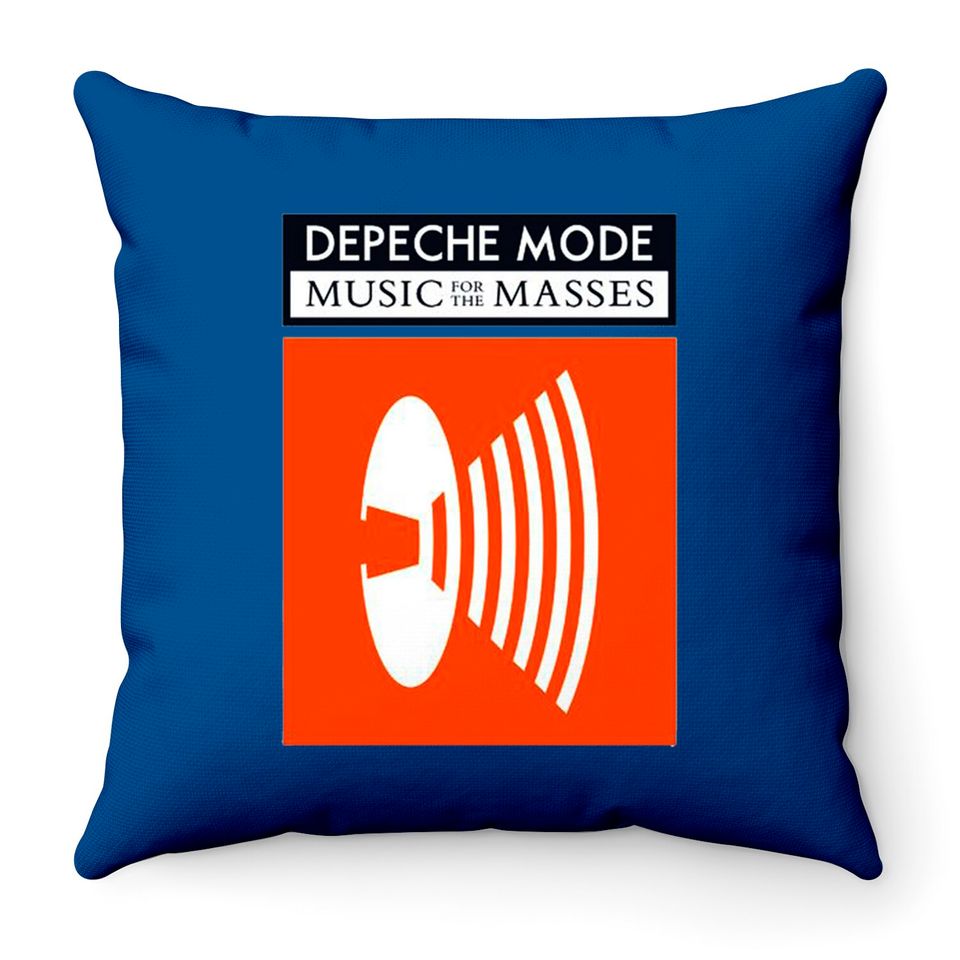 Depeche Mode Throw Pillows