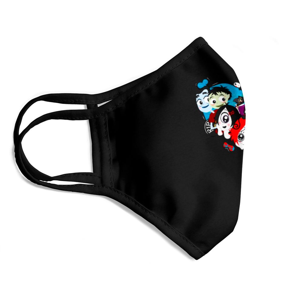 Ruby Gloom heart Face Masks