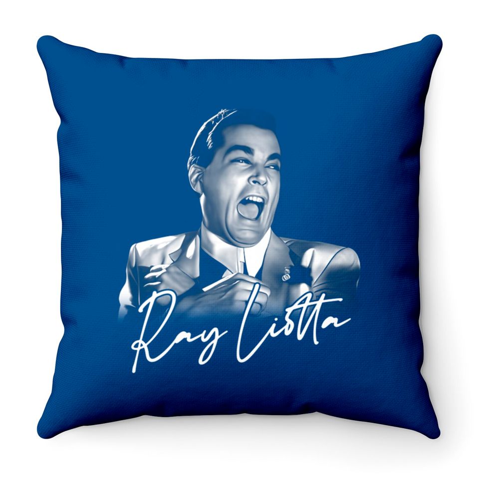 Ray Liotta Gta Throw Pillows
