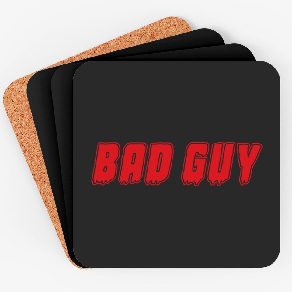 "Bad Guy" Coasters Coasters