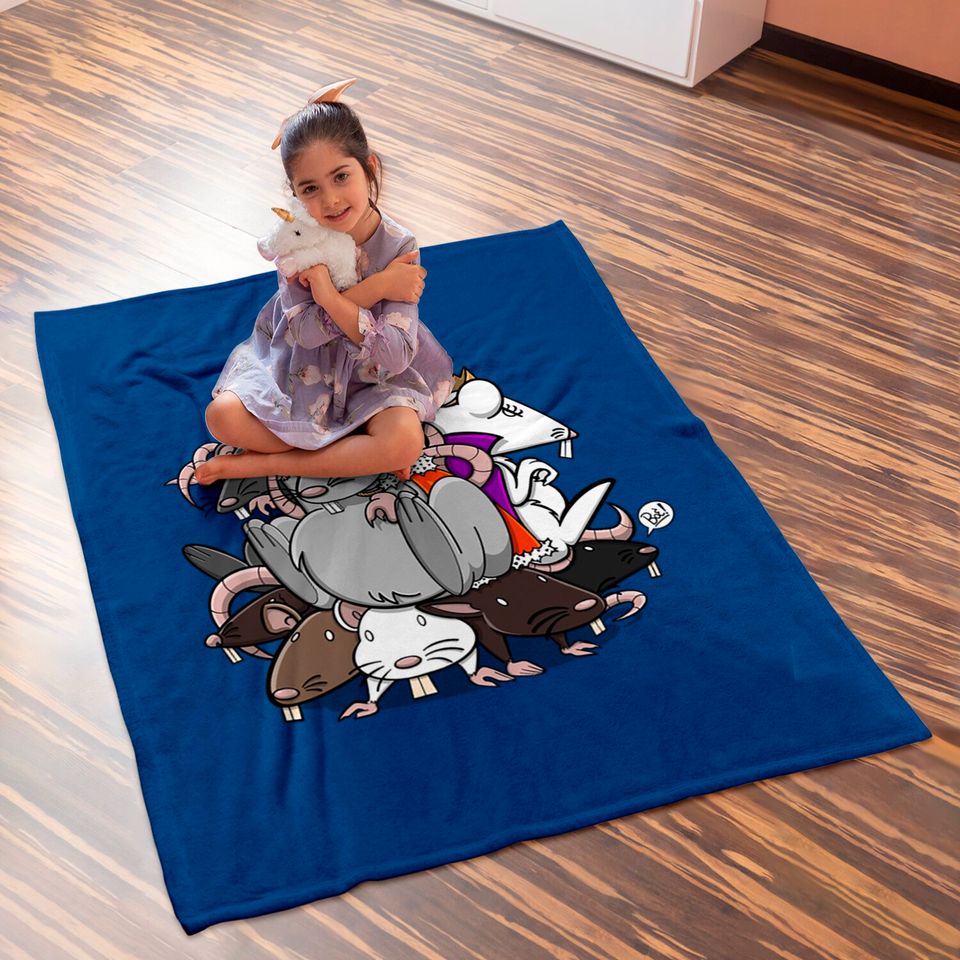 The Rat King - Rat King - Baby Blankets
