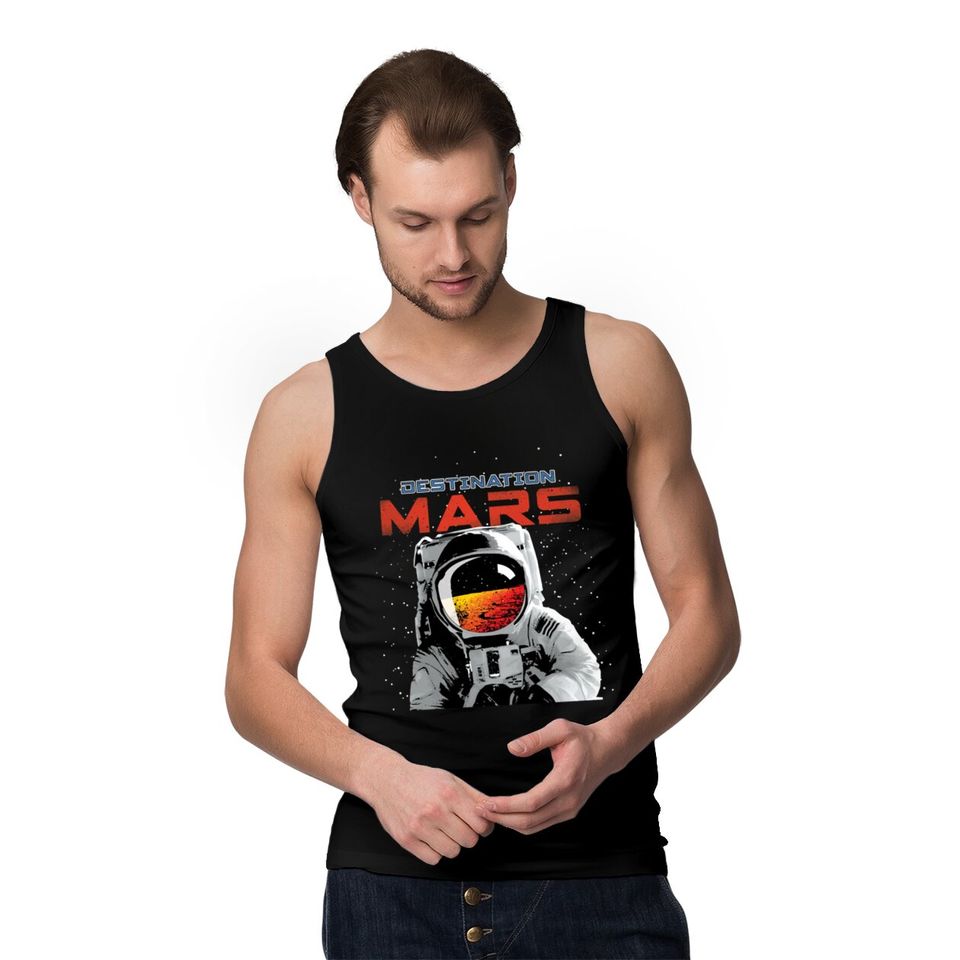 Destination Mars Tank Tops
