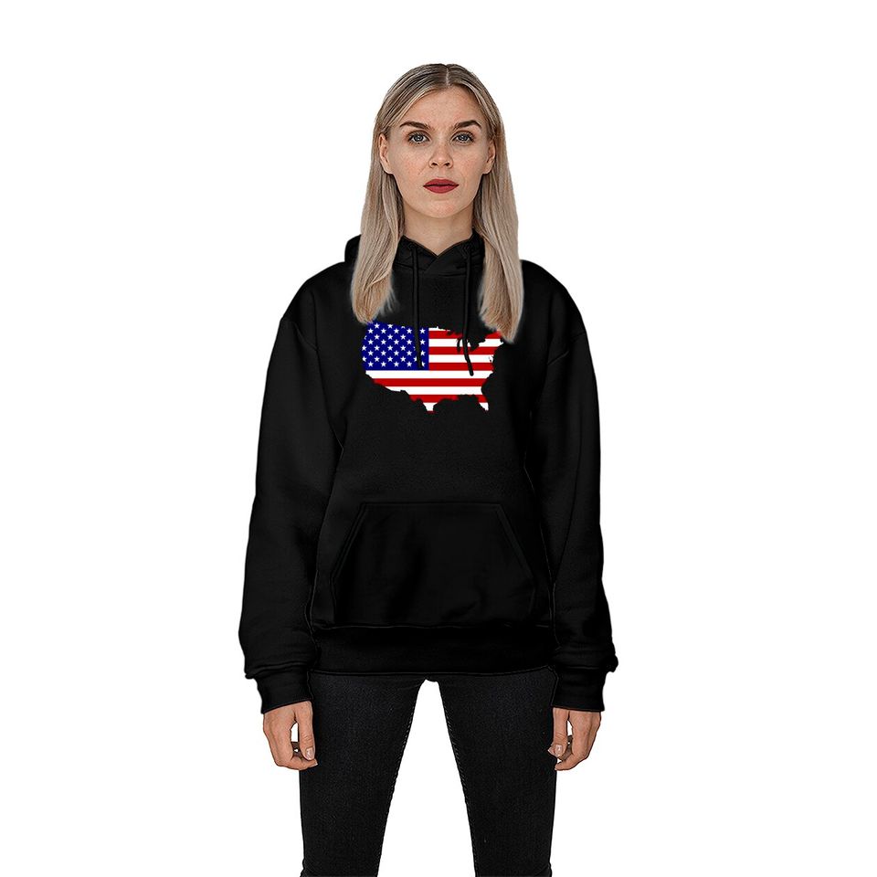 American flag 4th of july - 4th Of July - Hoodies