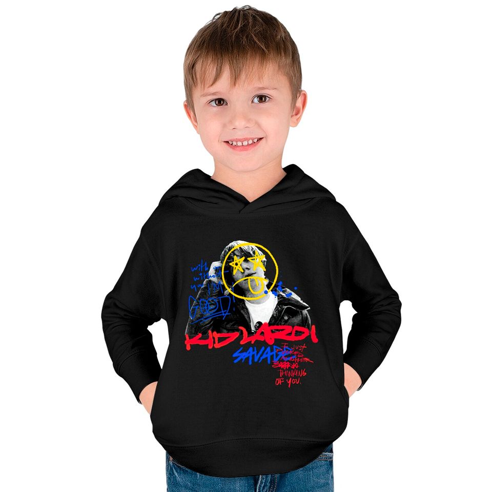 the kid laroi Kids Pullover Hoodies