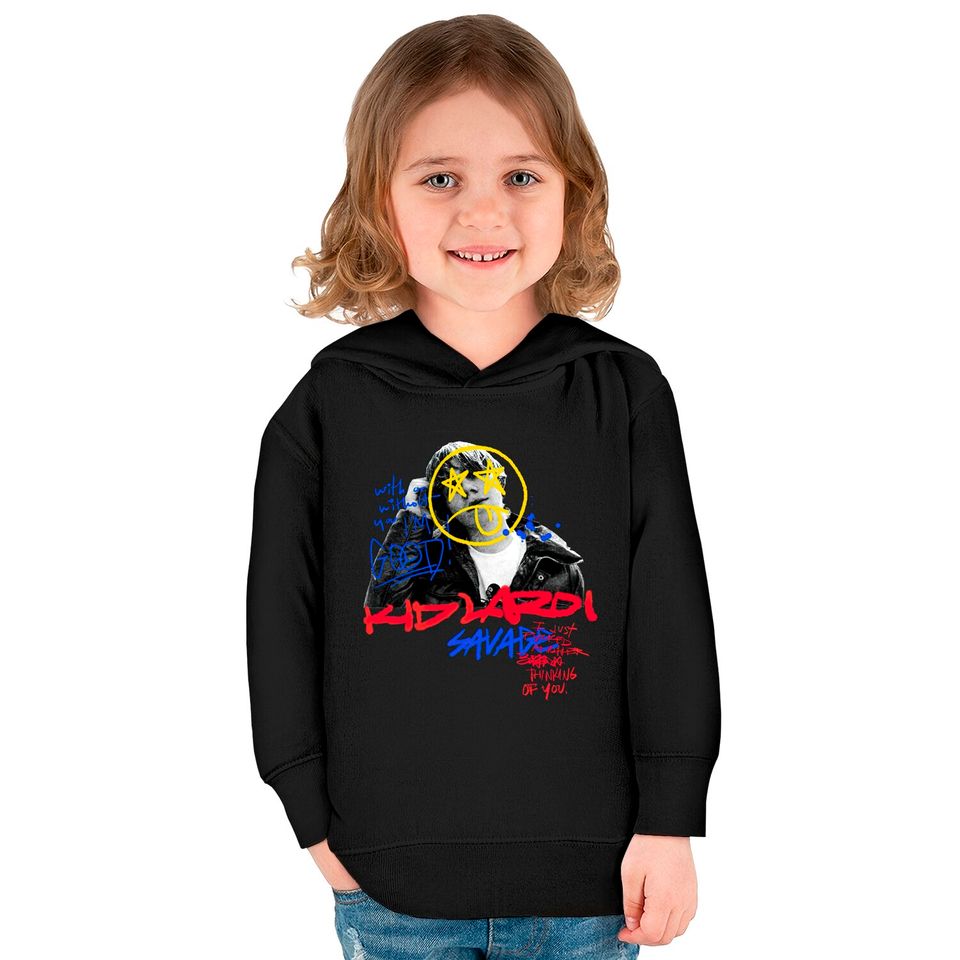 the kid laroi Kids Pullover Hoodies