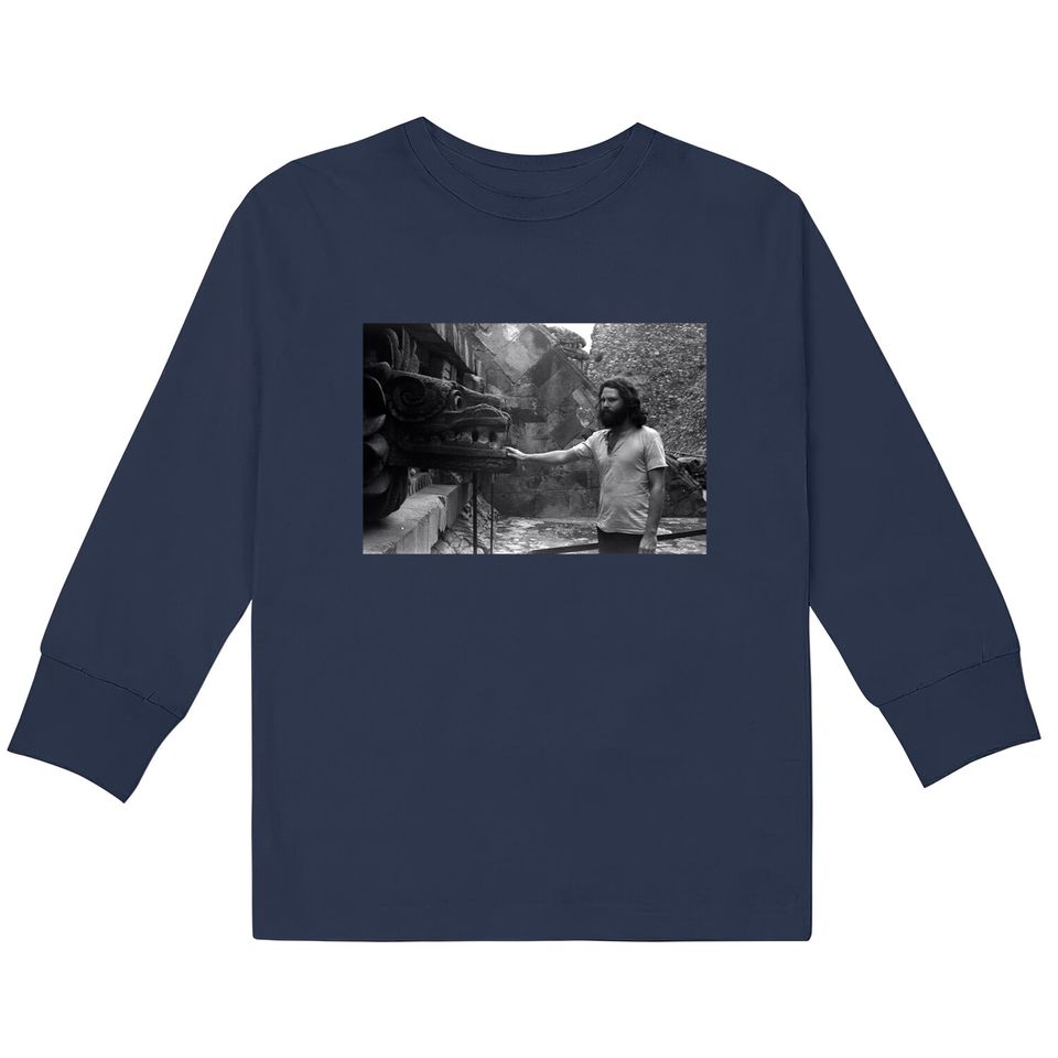 Jim Morrison - Mexico -  Kids Long Sleeve T-Shirts