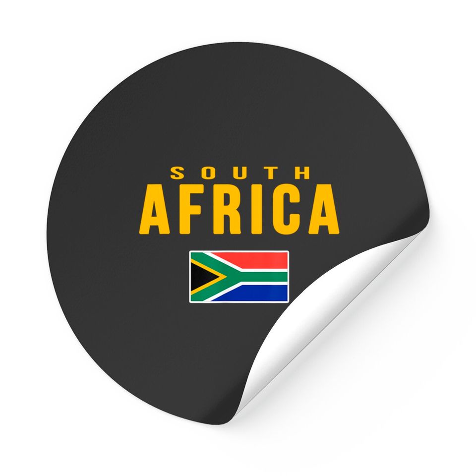 South Africa South African Flag Stickers