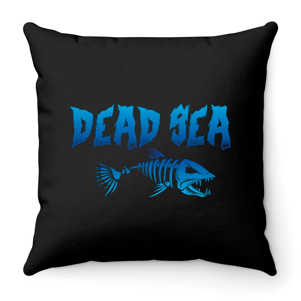 DEAD SEA Throw Pillows
