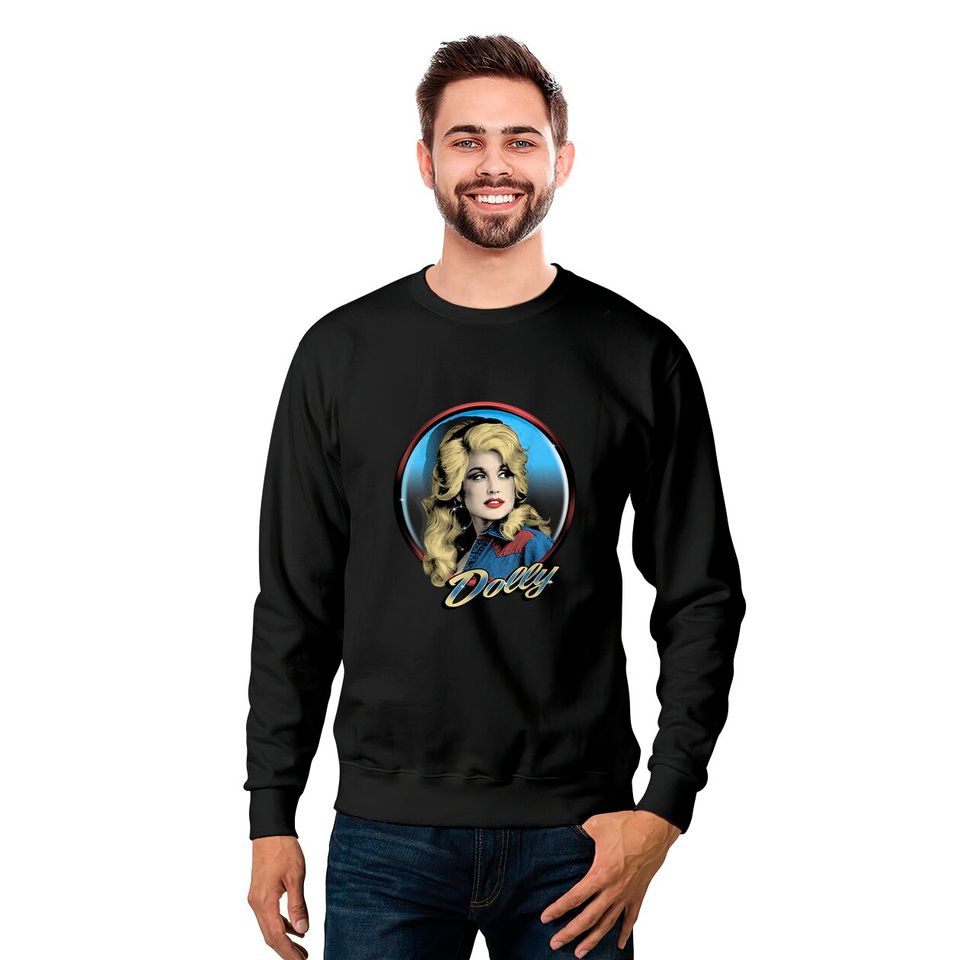 Dolly Parton Western, Dolly Parton Singer, Dolly Art Classic Sweatshirts