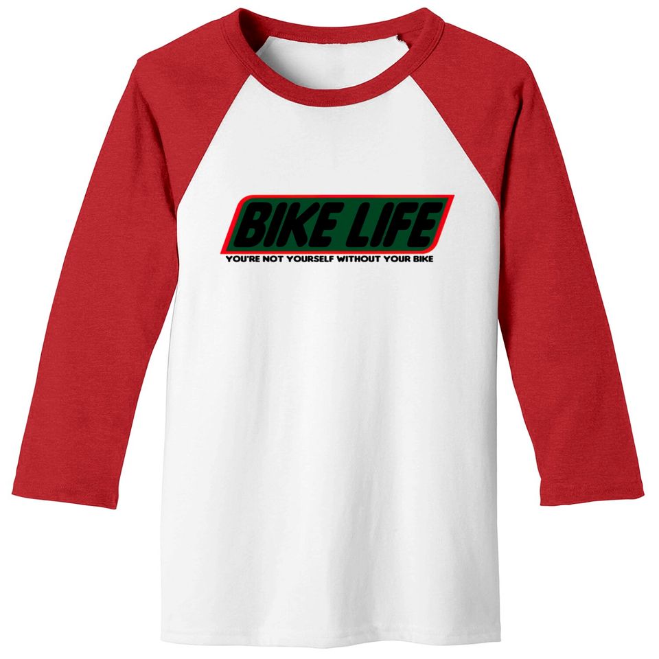 Bike Life Apparel Baseball Tees