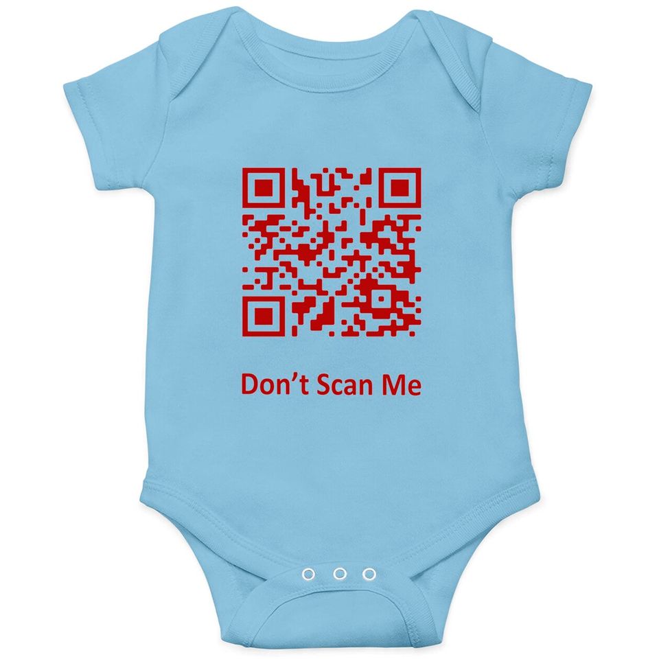 Funny Rick Roll Meme QR Code Scan Onesies for Laughs and Fun Onesies