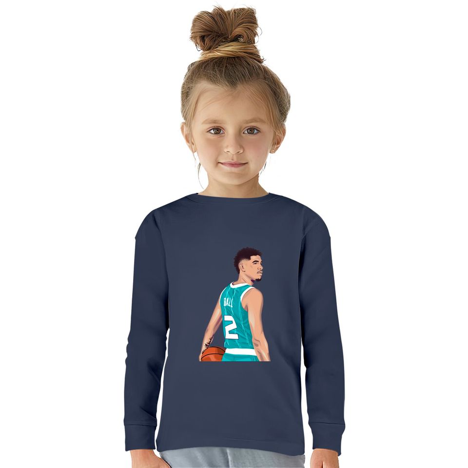 Lamelo Ball - Lamelo Ball -  Kids Long Sleeve T-Shirts