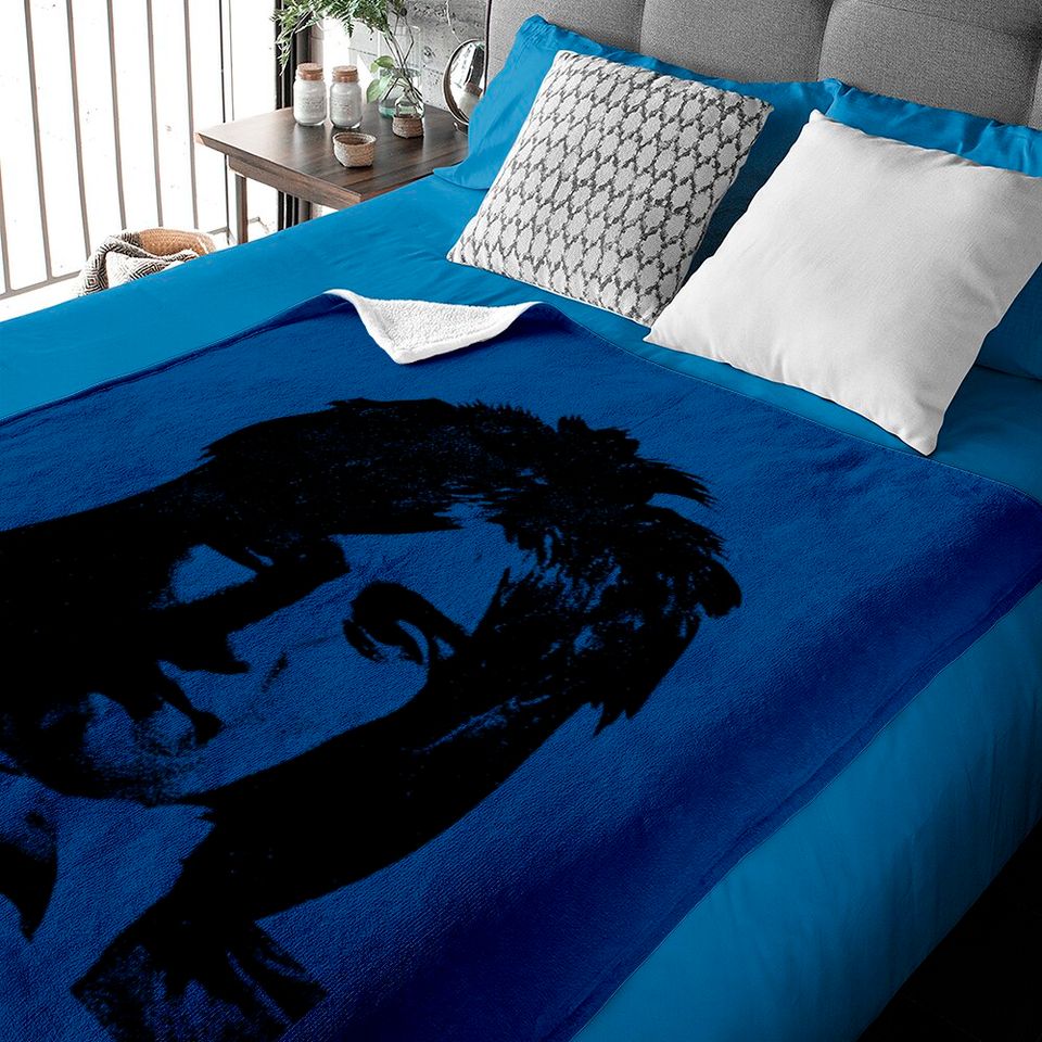 Rod Stewart face Baby Blankets/mod/faces