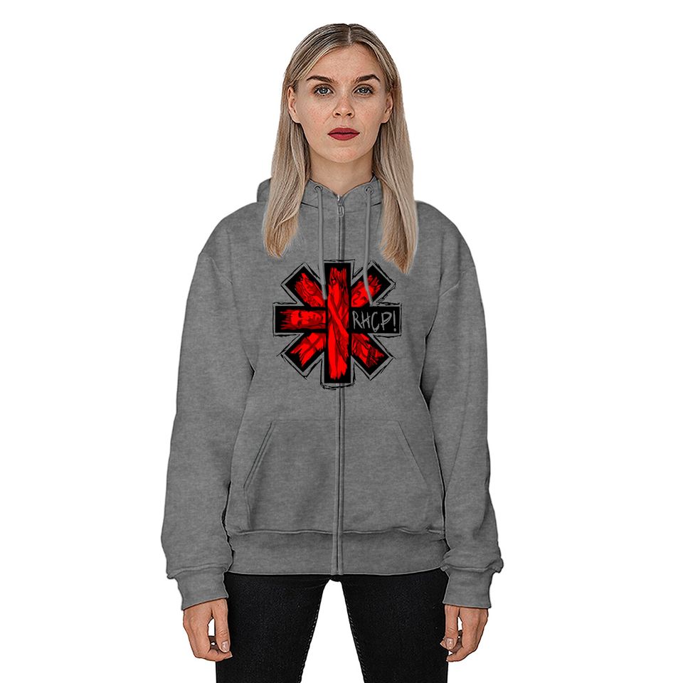 Red Hot Chili Peppers Band Vintage Inspired Zip Hoodies