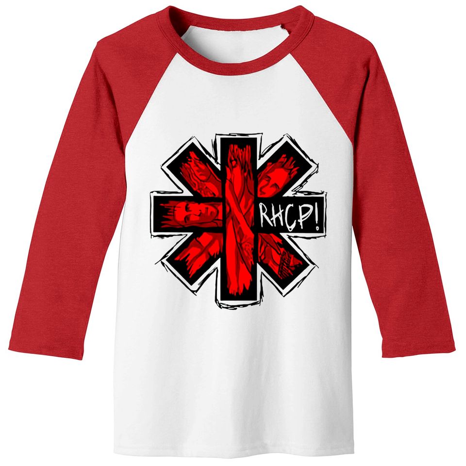 Red Hot Chili Peppers Band Vintage Inspired Baseball Tees