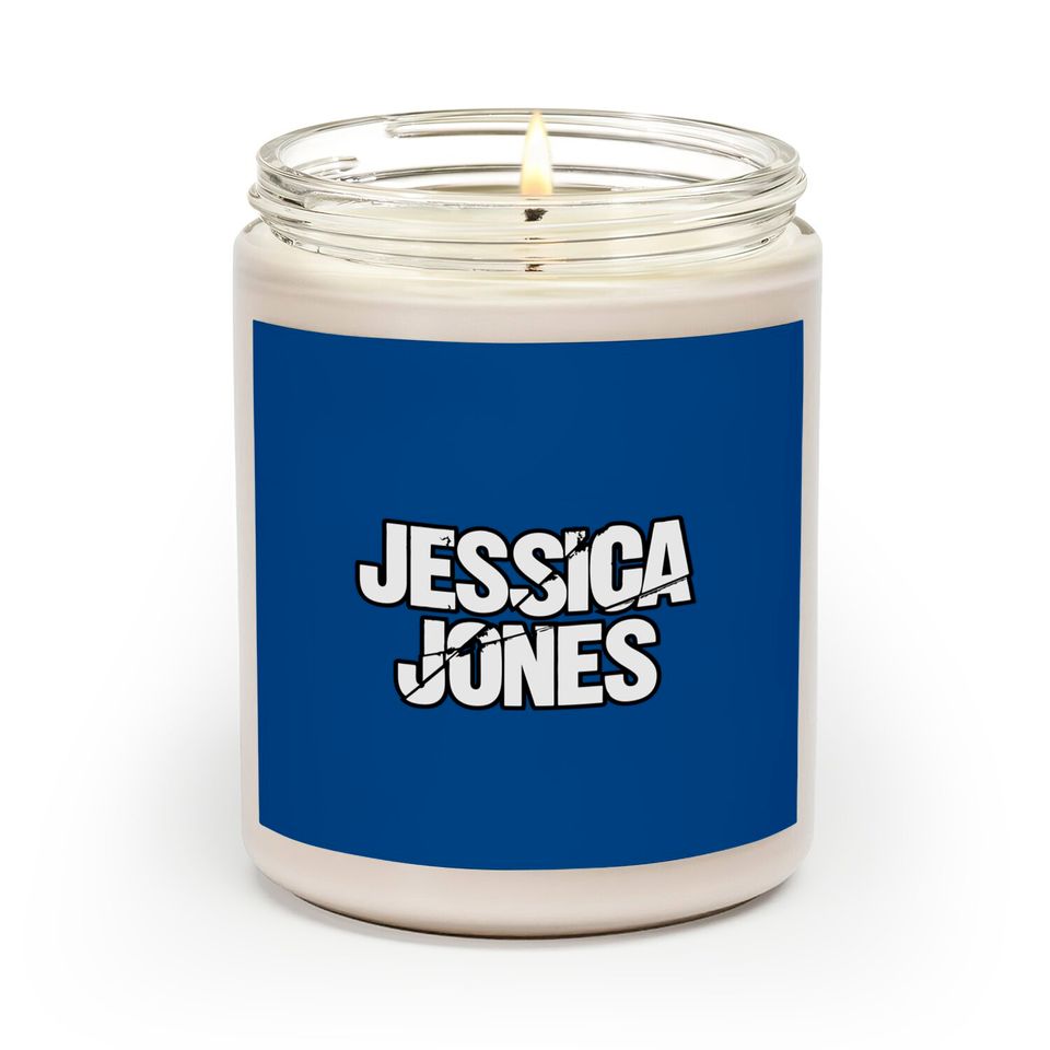 Jessica Jones Logo Scented Candles