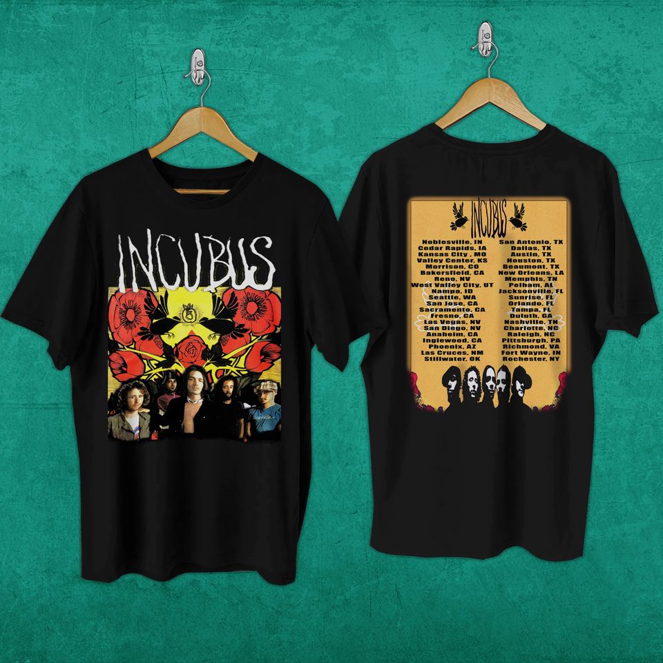 incubus band shirt