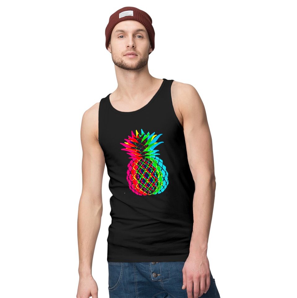 CMYK Pineapple - Pineapple - Tank Tops