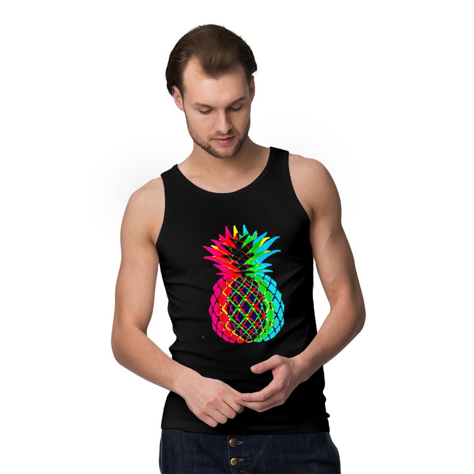 CMYK Pineapple - Pineapple - Tank Tops