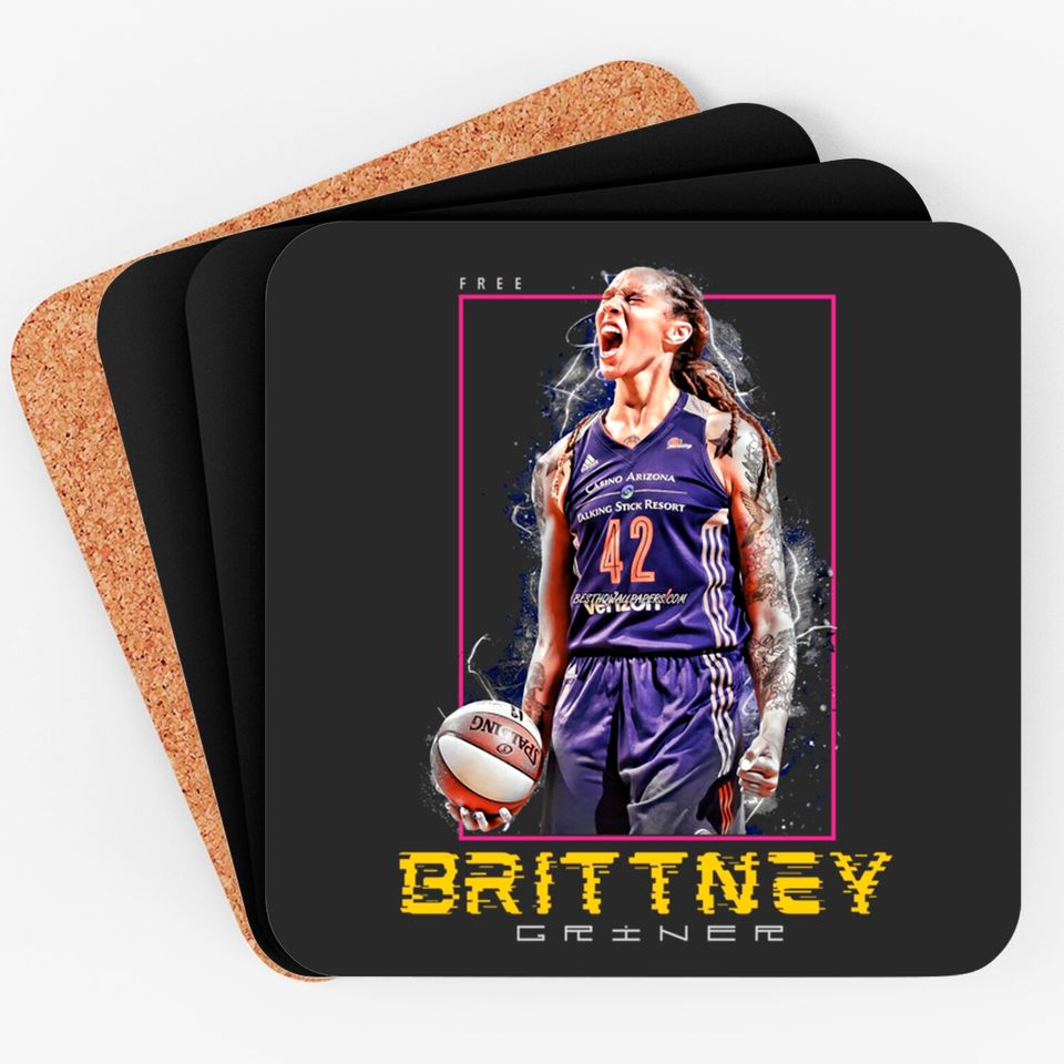 Free Brittney Griner Classic Coasters
