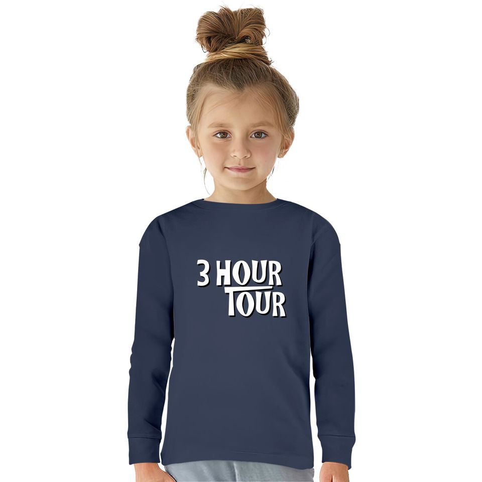 3 Hour Tour - Gilligans Island -  Kids Long Sleeve T-Shirts