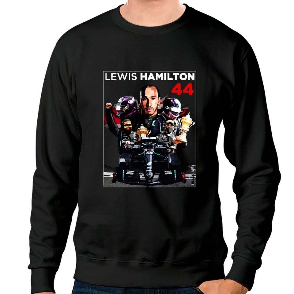 Lewis Hamilton Sweatshirts, Lewis Hamilton 44 Car Racing tshirt Miami Grandprix F1 2022 Unisex Sweatshirts