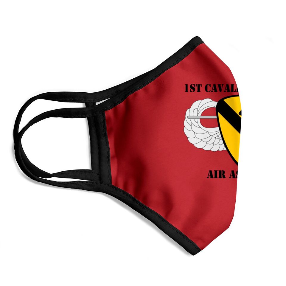 1st Cavalry Division Air Assault W/Text Face Masks