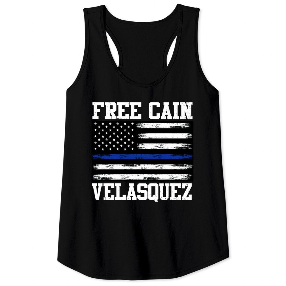 Free Cain-Velasquez Flag Usa Vintage Tank Tops