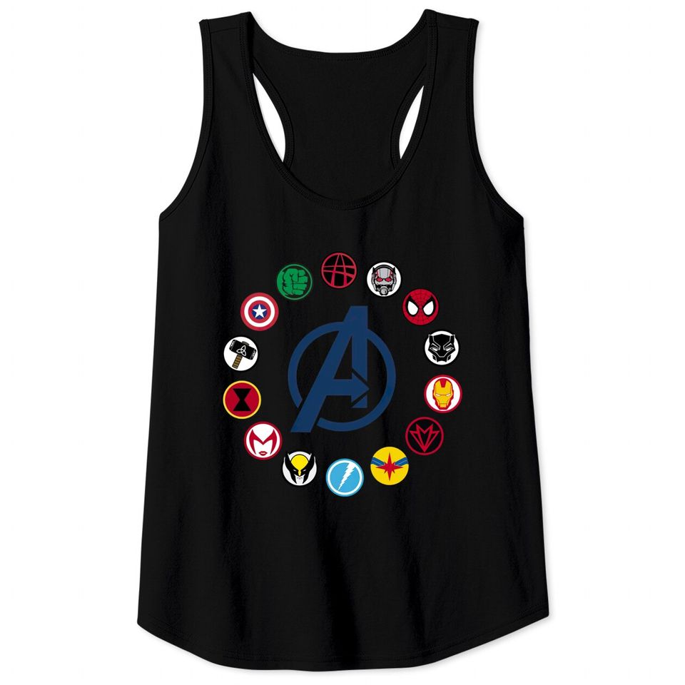 Avengers Marvel Disney Matching Family 2022 Tank Tops