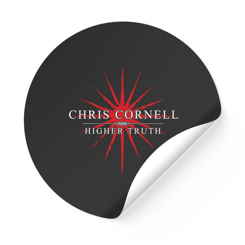 Chris Cornell Unisex Sticker: Higher Truth