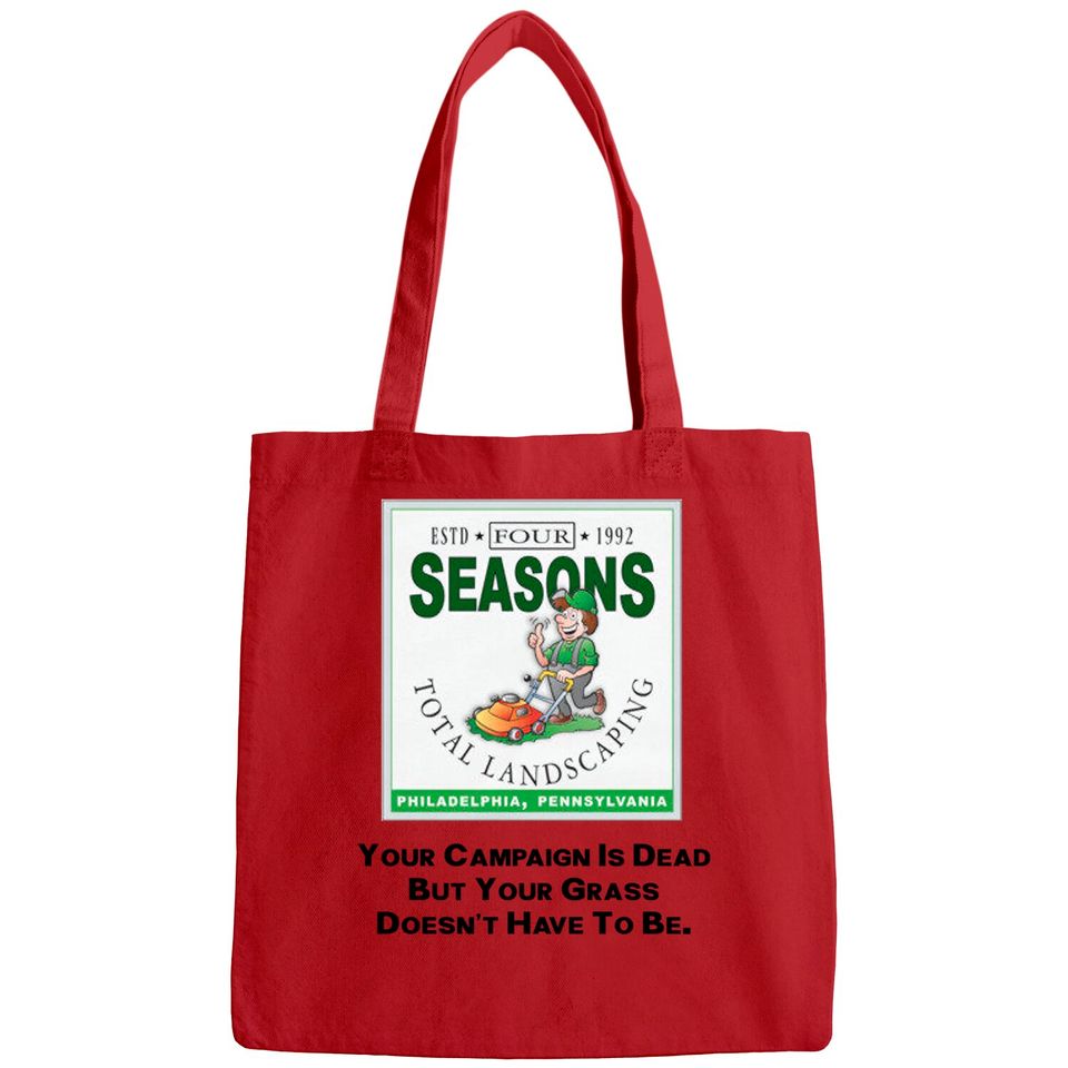 Four Seasons Total Landscaping Shirt, Philadelphia, PA Bags