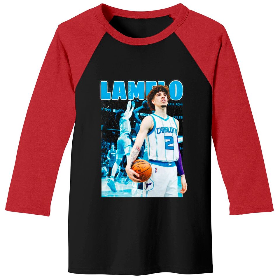 Lamelo Ball 90s Vintage Bootleg Rap Tee HipHop Baseball Tees, Basketball Baseball Tees